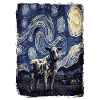Vache Nuit étoilée