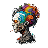 Woman / Tree / Rooted / Art / Illustration