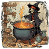 Witch's Handbook / Spellbook / Halloween / Autumn