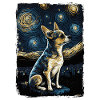 Chihuahua Nuit étoilée