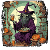 Witch's Handbook / Spellbook / Halloween / Autumn
