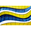 Yellow - Blue waves
