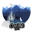 Camping Life Mountain Night