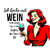 Retro woman housewife sarcastic design