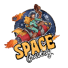 Space Cowboy Astronaut On Rocket