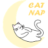 Cat nap on the moon