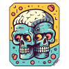 Twin Head Brain Zombies