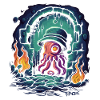Deep Dark Dungeon Detective Octopus