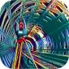 Tunnel surveyor rounded