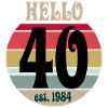 1984 40e anniversaire