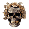 Golden Wealth – Skull Statement