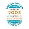 Timeless 2003 Tribute