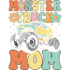 Groovy Truck Lover Mom Weiblich
