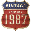 37 jaar oude Vintage 1987 Limited Edition 37e
