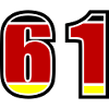 61 Numéro Allemagne Jersey