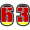 63 Numéro Allemagne Jersey