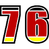 76 Number Germany Jersey