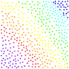 Sterne bunt Sternenhimmel Regenbogen Geschenkidee