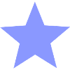 Stern lavendelblau periwinkle Geschenkidee