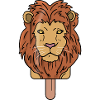 Lion Head Popsicle