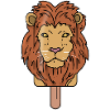 Lion Head Popsicle