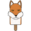 Fox Head Popsicle