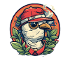 Der Dschungel-Baseball-Cap-Maskottchen-Taube