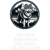Wolfsdesign mit selbstbewussten Spruch!