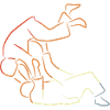 Judo Fighter Drawing