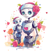Cute Robot Mom