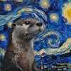 Loutre, Van Gogh, Nuit étoilée