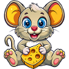 Cheese Loving Mouse