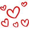 Love hearts