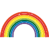Rainbow Straight Lines