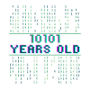21st birthday 21 years old Binary Code Computer Science