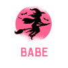 Broomstick Babe Ladies Witch