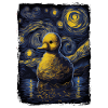 Rubber Duck Starry Night