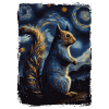 Écureuil Nuit étoilée