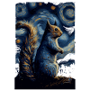 Écureuil Nuit étoilée
