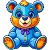 Blue Teddy