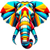 Elephant Pop Art