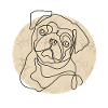 PUG RETRO STYLE