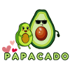Lustiger Spruch Papacado Avocado