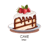 Ein Stück Kuchen, Erdbeerkuchen