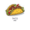 Simple Mexican Taco