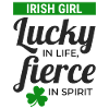 Irish Girl: Lucky & Fierce Humour