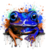 Frosch Bunt