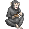 Gâteau d’anniversaire singe