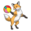 Fox Beach Ball