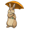 Bunny Rain Umbrella